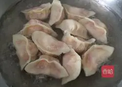 Tomato and egg filling Illustration of how to make dumplings 12