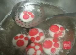 Illustration of how to make bear paw glutinous rice balls 8