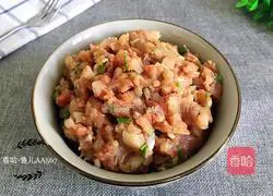 Illustration of how to make wheat buns (beef and radish stuffing) 4