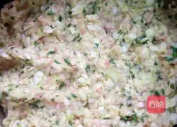 Illustration of how to make cabbage dumplings 6