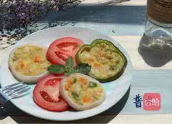 Illustration of how to make two-color pancakes 7