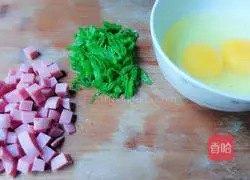 Egg Fried Rice Recipe Illustration 3