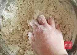 Illustration of how to make scallion pancakes 1