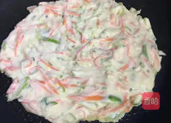 Zucchini and Carrot Omelette Recipe Illustration 4