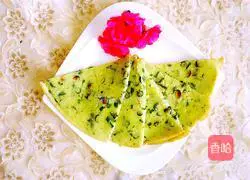 Illustration of how to make cucumber and egg breakfast cake 7