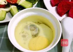 Egg Cake Soup Recipe Illustration 9