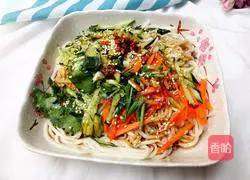 Cold noodles recipe 4