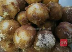 Illustration of making glutinous rice balls 9