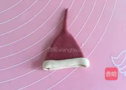 Illustration of how to make Santa Claus steamed buns 12