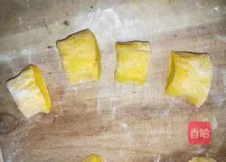 Illustration of how to make pumpkin steamed buns 6