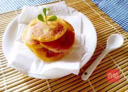 Illustration of how to make pan-fried pumpkin cakes 7