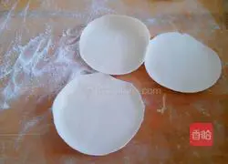 Illustration of how to make leek and egg dumplings 16