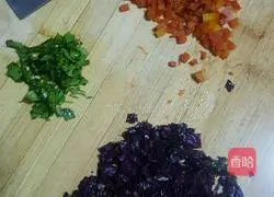 Illustration of how to make vegetable pancakes 2