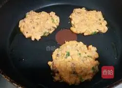 Pork, Mushroom and Kimchi Pancake Recipe Illustration 6