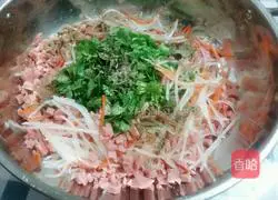 White radish shredded cake recipe 4