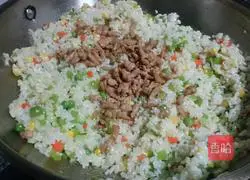 Illustration of how to make fancy fried rice 9