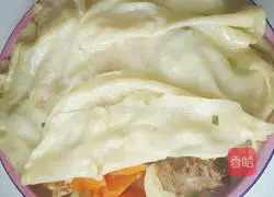 Illustration of how to make mutton braised pancakes 17