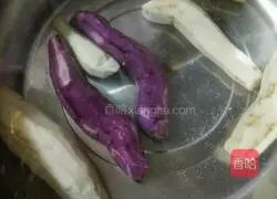 Illustration of how to make purple sweet potato buns 2