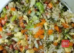 Assorted Egg Fried Rice Recipe Illustration 6