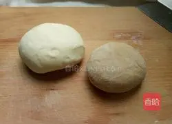 Illustration of how to make two-color steamed buns 8