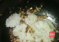 Fried rice recipe illustration 6