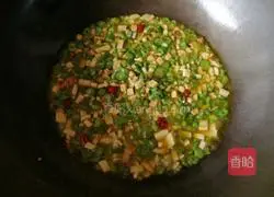 Illustration of two-in-one oil-splashed dry noodles 4