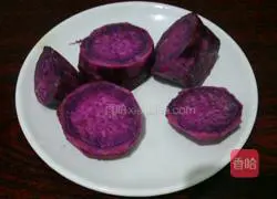 Illustration of how to make pumpkin and purple sweet potato blossom steamed buns 2