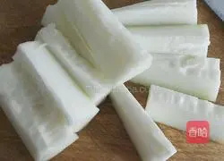 Illustration of how to make winter melon dumpling stuffing 6