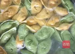 Vegetable juice dumplings recipe 16
