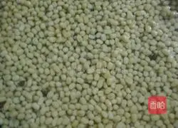 Illustration of how to make mung bean cake 2