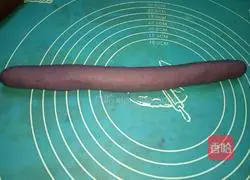 Illustration of how to make purple sweet potato and rose steamed buns 9