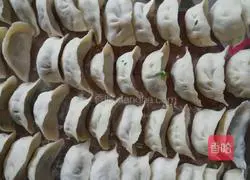 Illustration of how to make vegetarian dumplings 3