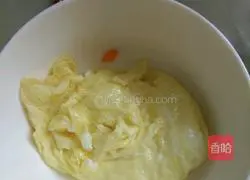 Illustration of how to make egg fried rice 2