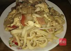 Illustration of how to make fried noodles 6