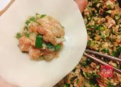 Illustration of how to make dumplings stuffed with chives 6