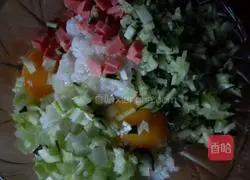 Rice egg pancake recipe 3