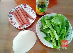 Illustration of how to make egg cakes 1