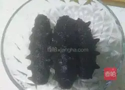 Illustration of how to make sea cucumber dumplings 1