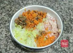 Illustration of how to make jade dumplings 4