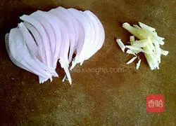 Illustration of how to make vegetarian fried noodles 2