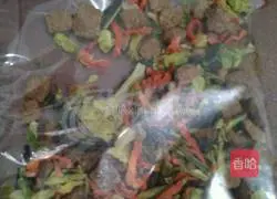 Illustration of how to make dry noodles 1