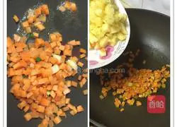 Illustration of how to make shrimp fried rice 4