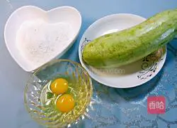 Zucchini egg pancake recipe 1