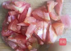 Illustration of homemade fried noodles 1