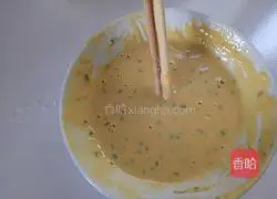 Illustration of how to make scallion pancakes 5