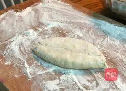 Illustration of how to make scallion pancakes 13