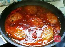 Lotus root with tomato sauce Illustration of how to make cakes 11