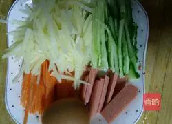 Illustration of how to make lazy hand cakes 1