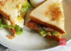 Illustration of making homemade sandwiches 7