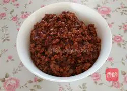Buckwheat noodles mixed with meat sauce Illustration of how to do it 9